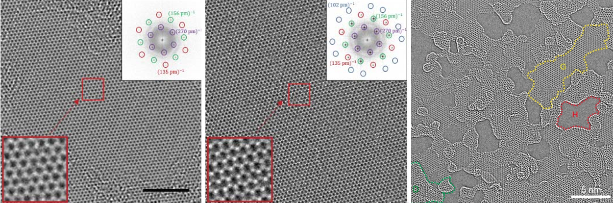 image of graphene at 30 kV recorded with SALVE III