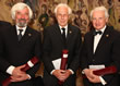 photo of laureates Max Haider, Harald H. Rose, Knut W. Urban