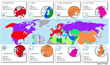 Thumbnail of the northern hemisphere map of visitors to the SALVE website