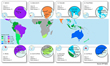 Thumbnail of the southern hemisphere map of visitors to the SALVE website