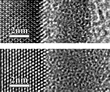 Delocalized and corrected Si/amorphous material interface